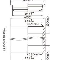ŠOLJA VOLANA POLUINTEGRISANA FORCE AHEAD 1 1/8'' Al, black
